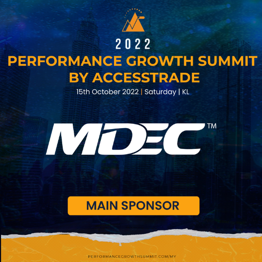 MDEC Announces as Main Sponsor for ACCESSTRADE’s Performance Growth Summit 2022
